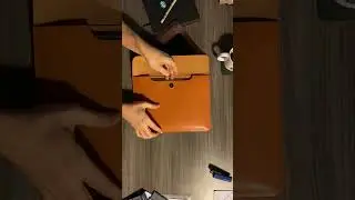 Personalized Leather Porfolio Organizer | File Folder by GAD Roots