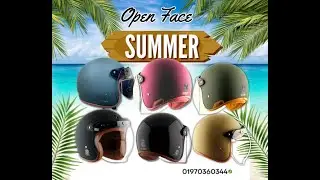 Axor Jet Retro Helmet Premium Half Face