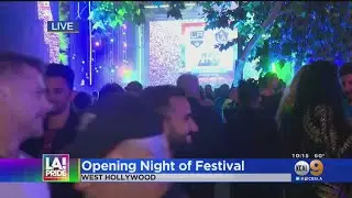 LA Pride Weekend Kicks Off With Big West Hollywood Party
