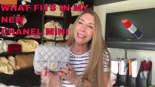 Chanel 2020 New Release What Fits In My Bag | What Fits In My Chanel Mini Flap Bag