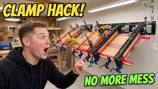 Shop Upgrade: This Wall-Mounted Glue Rack Saves Time And Space (MUST HAVE)