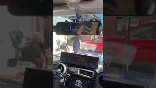 Reza AutoSport Smart Rear vision Mirror after installation.