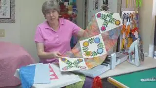 Using the Accuquilt Go! Cutter Rose of Sharon Die by jdqltr.blogspot.com -