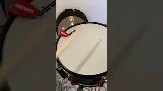 Evans EQ Pods sound test (snare drum)