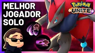ZOROARK PROFISSIONAL! Gameplay Explicativa Com o Melhor Jogador BR! Pokemon Unite