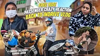 Finally aja bata INDRIVE VLOG suru vayo❤️||Sabai lai Free ride on my 1st day😃