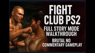 Fight Club PS2 &ndash; Full Story Mode Walkthrough | Brutal No Commentary Gameplay