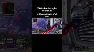 Is this a 1v3 #apexpredator #apexlegends #apex #apexlegendsclips #apexclips