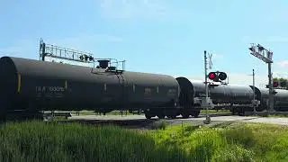 Full-Length Freight Train Spotting | Boone, Iowa &ndash; Roaring Through Town