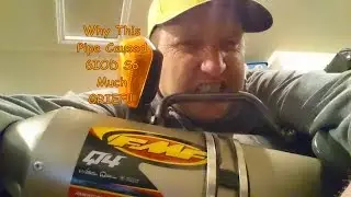 DR 650 FMF Q4 Exhaust Install With 6IOD