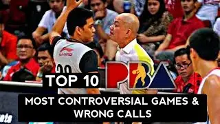 PBA Top 10 Most Controversial Games & Wrong Calls