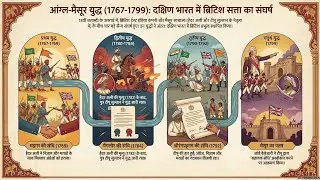 Modern history { आंग्ल मैसूर युद्ध, 1767-1799} || UPP, UPSI #modernhistory #gkgs #history 