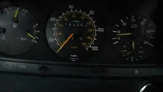 1985 300CD Cold Start
