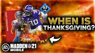 WHAT TO EXPECT WITH THE THANKSGIVING PROMO! - Madden Mobile 21
