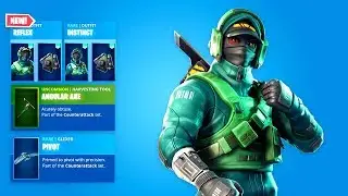 Fortnite Instinct & Reflex Skins Showcase (Counterattack Set)