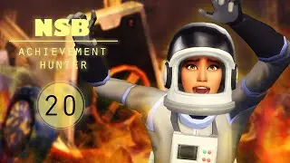 Crashing a Rocket and Faking My Death 🍋 | Ep. 20 | Not So Berry - Achievement Hunter | The Sims 4