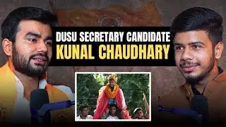 Exclusive Podcast ft. Kunal Choudhary: DUSU Secretary ABVP Candidate | DUSU Elections 2025!