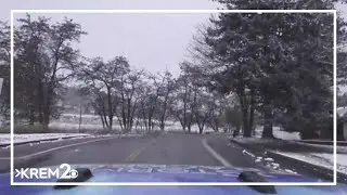 Tracking wintry road conditions in Liberty Lake