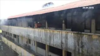 Asrama Perempuan Sekolah Menengah Kebangsaan SMK Tandek Kota Marudu Sabah Terbakar