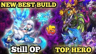 Bell Elk Maiden Castle Clash | Best Build  Vs Top Hero | Castle Clash