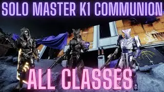 Solo Master K1 Communion Lost Sector Build Guide - All Classes | Destiny 2 Season of the Chosen