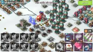 bom beach : full 101 zooka  Raze  War factory !!!!!!!      Strike tactics zooka