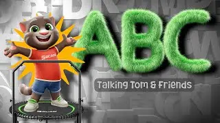 Toddler Trampoline Workout | ABC Songs | Talking Tom & Friends | PE Bowman