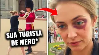 Quando os GUARDAS REAIS finalmente se DEFENDEM dos turistas