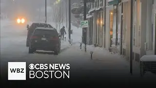 Latest on the snow that fell overnight across parts of Massachusetts