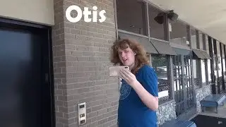 Riding an Otis elevator bare foot!