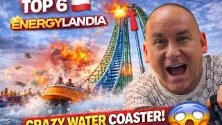 Best Roller Coasters in Poland! 🇵🇱 Energylandia TOP 6