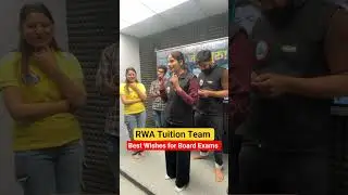 Best Wishes From RWA Tuition Team | UP Board Exam 2026 #rwa #upboard2026 #class12