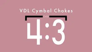 Cymbal Chokes in Sibelius using Virtual Drumline