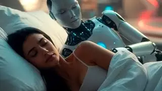 AI Love Story Sad Song | Robot & Human Love | Emotional Hindi Song 2026 #theai_lovestory #nightsong