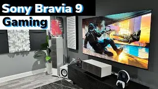 Gaming on the Sony Bravia 9 2025: Performance, Blooming, and Picture Quality!