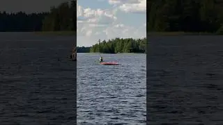 SUP vs Жена 1:0 😬 #сапборд #лето2025 #семья #наприроде #катание #отдых #пара #приключение#supboard
