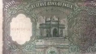 5000 rupee note . I need detail in description