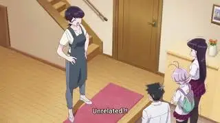 Komi-chan&rsquo;s friends meet her mom for the first time scene | Komi-san wa, Comyushou desu