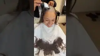 #ai Salon Headshave &mdash; длинноволосая женщина попросила о больших переменах