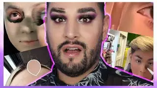 DISGUSTING TikTok Makeup Hacks!! PRO MUA REACTS!