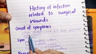 CFRC | History of Infection related to Surgical Wound | Block 8 OSPE | Simplified | MBBS