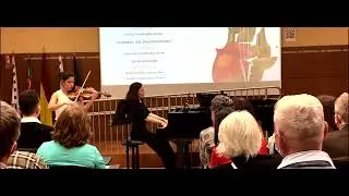 Cécile Chaminade – Capriccio Op. 18 (Lila Vivas, violín / Victoria Marco, piano)