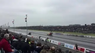 European Funny Cars Santa Pod Main Event May 2016