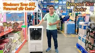 Hindware Xeno 55L Personal Air Cooler| Compact Size| High Air Flow| Unboxing| Review| Full Demo
