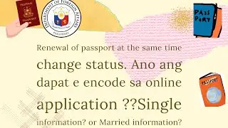 RENEWAL OF PASSPORT AT THE SAME TIME CHANGE STATUS #110  #vlog #2024 #newvideo #passport  #vlogs