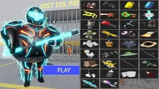 All Items Unlocked BARRY'S PRISON RUN OBBY HARD MODE - Roblox New Update All Morphs Full Gameplay