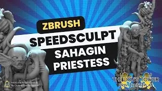 Sahagin priestess speedsculpt