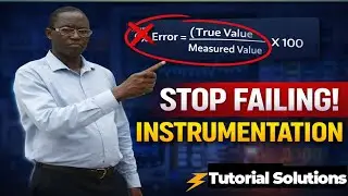 How to Solve Industrial Instrumentation Tutorial Problems (Step-by-Step Guide)