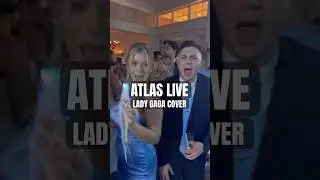 Atlas Live | Lady Gaga Cover | Wedding Skaneateles CC #weddingband #shorts #wedding