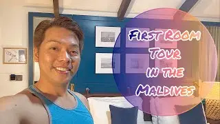 First Room Tour in the Maldives || Deluxe Beach Pool Villa in the Maldives || IMDEXSTAR YU